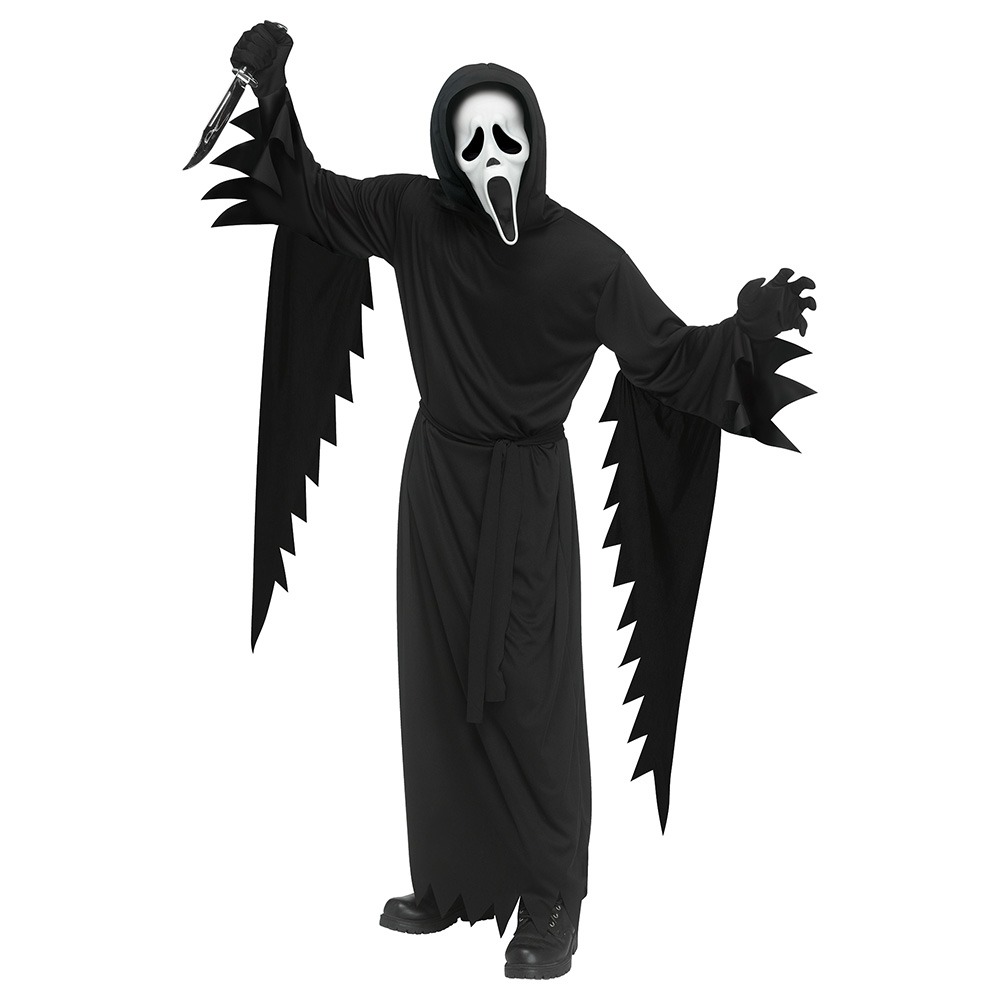 Ghost Face-kostume til teenagere – officielt licenseret