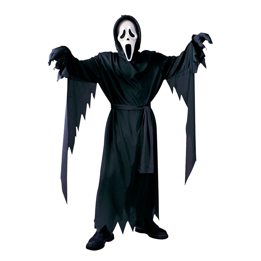 Ghost Face-kostume Børn 8-12 år – officielt licenseret