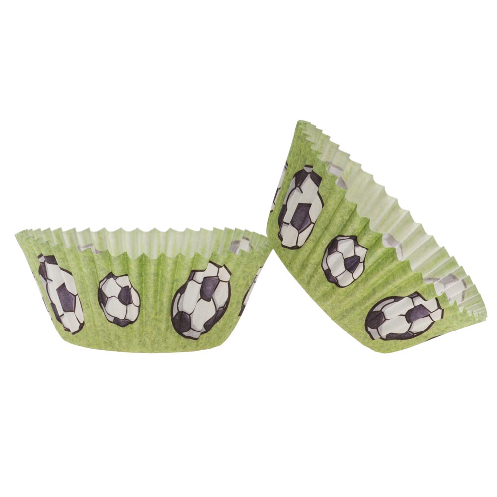 Fodbold muffinsforme 25 stk.