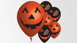 Halloween balloner