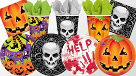 Halloween Borddækning
