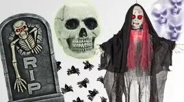 Halloween pynt og dekorationer