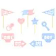 Gender Reveal party props