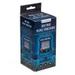 Mini arcade spillemaskine i retrodesign med joystick og 26 spil
