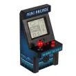Mini arcade spillemaskine i retrodesign med joystick og 26 spil