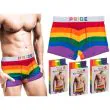 Regnbuefarvet Pride boxershorts