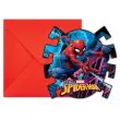 Spider Man indbydelser