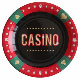 Casino paptallerkner