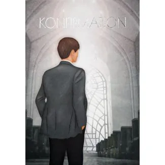 Telegram til konfirmation Dreng i Kirke