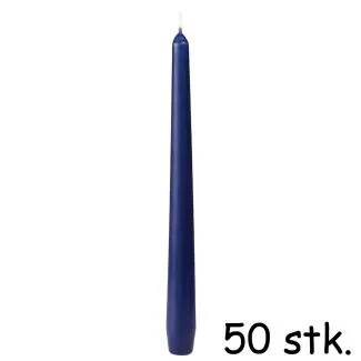 Mørkeblå antiklys fra Duni