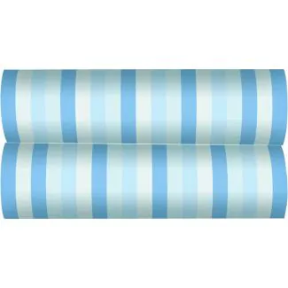 Blå og hvide serpentiner