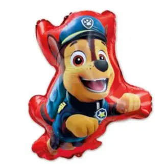 Stor Paw Patrol heliumballon med Chase