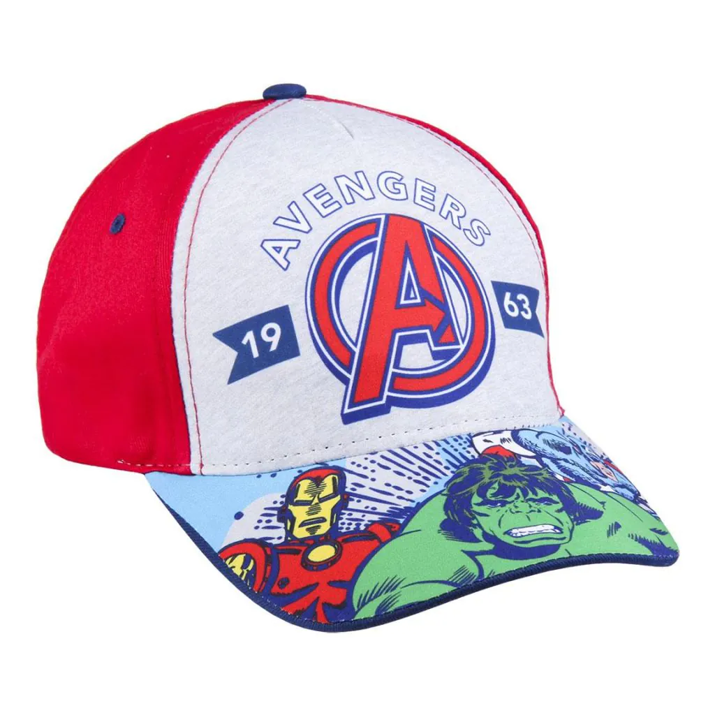 Avengers kasket med Hulken, Iron Man og Captain America