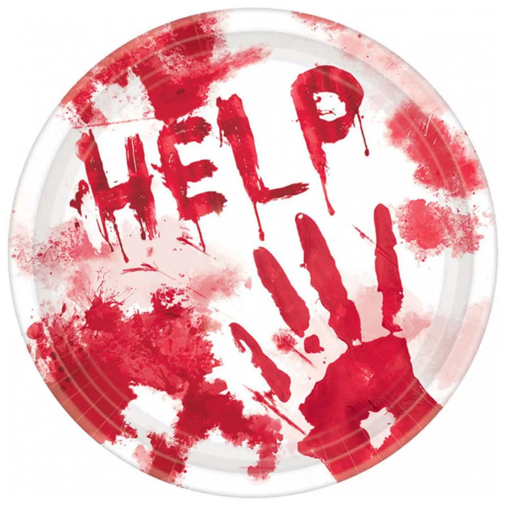 Paptallerkner 8 stk. - HELP