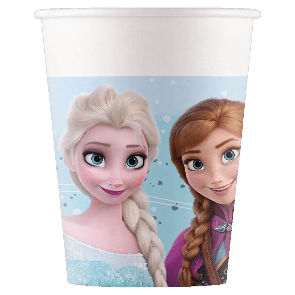 Frost papkrus med Anna og Elsa