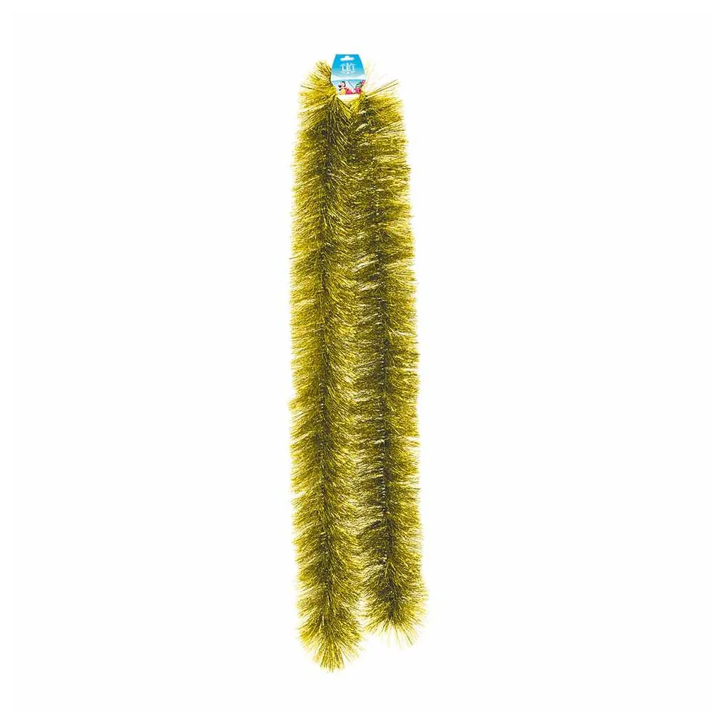 Glitter boa i guld