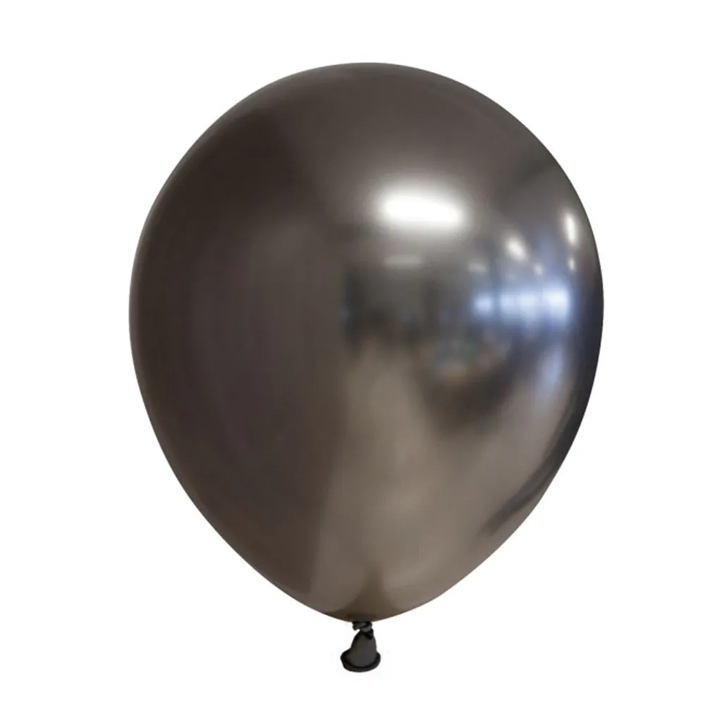 Space grey chrome balloner