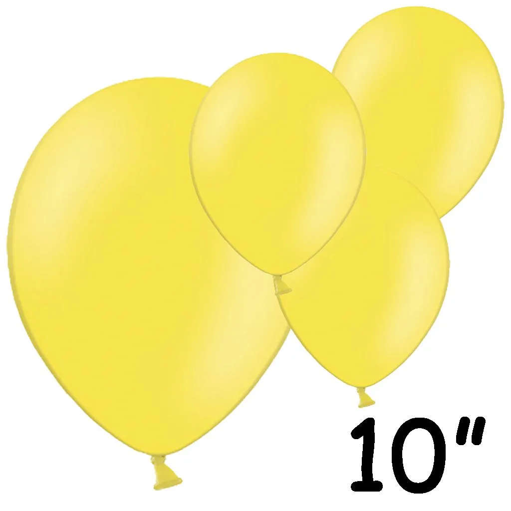 Gule balloner 10