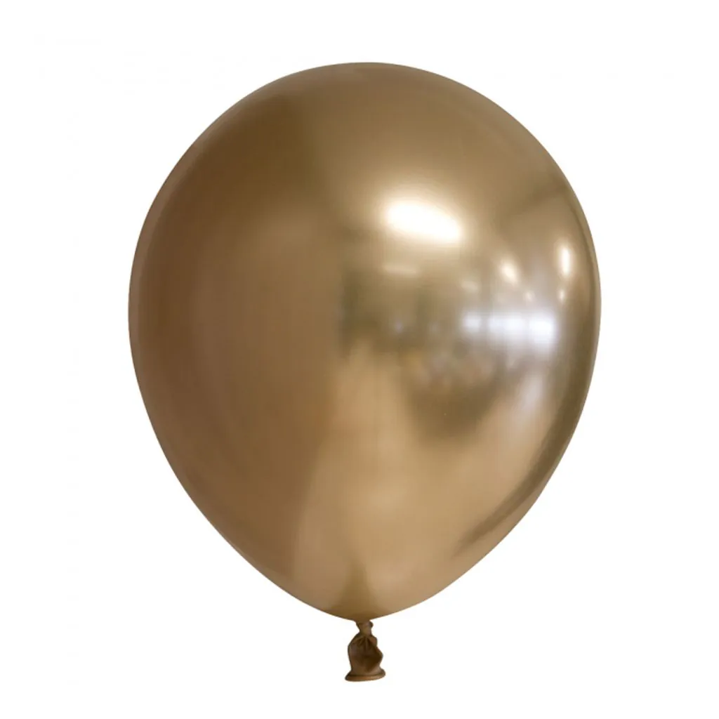 Guld chrome balloner