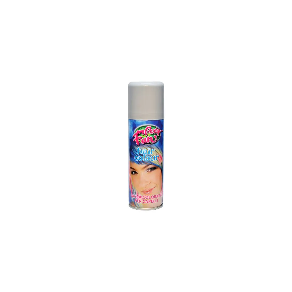 Hårfarve spray grå