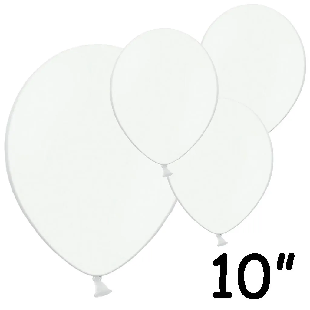 Hvide balloner 10