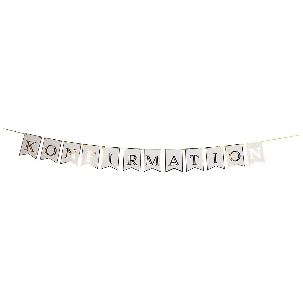 Banner til konfirmation