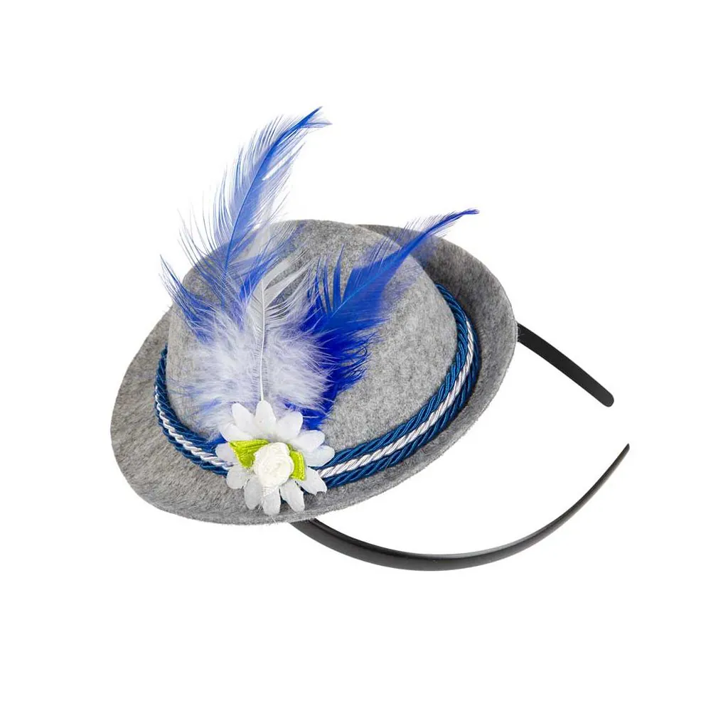 Lille grå oktoberfest hat