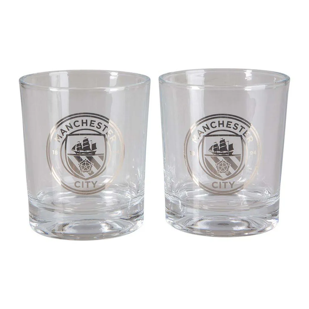 Manchester City Whiskyglas