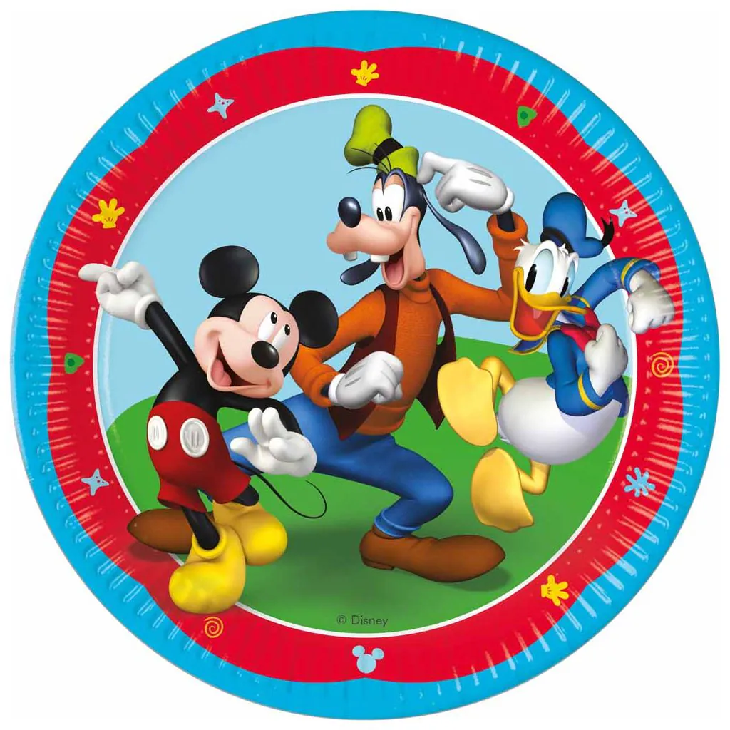 Mickey Mouse paptallerkner