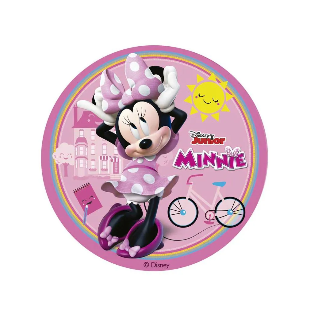 Sukkerprint med Minnie Mouse