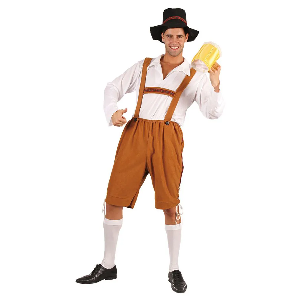 Herre udklædning til oktoberfest