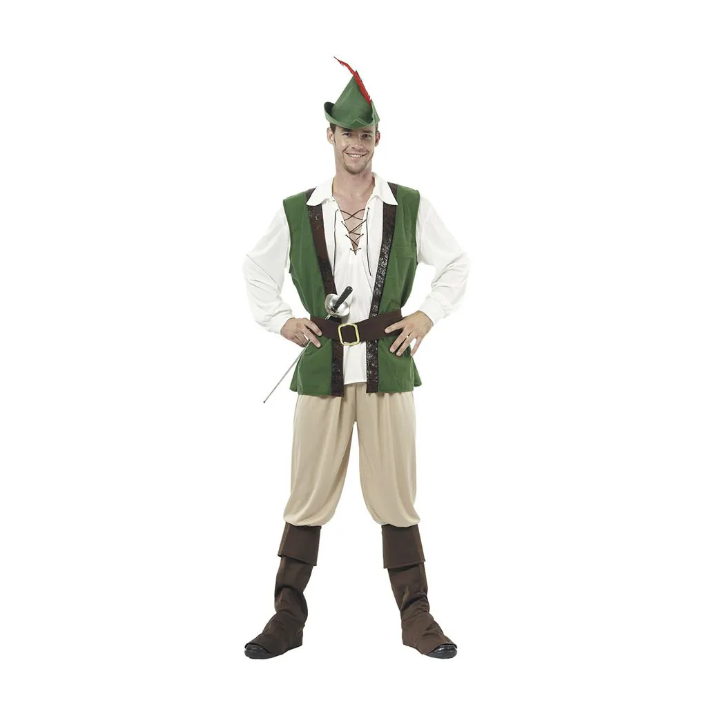 Robin Hood voksen kostume