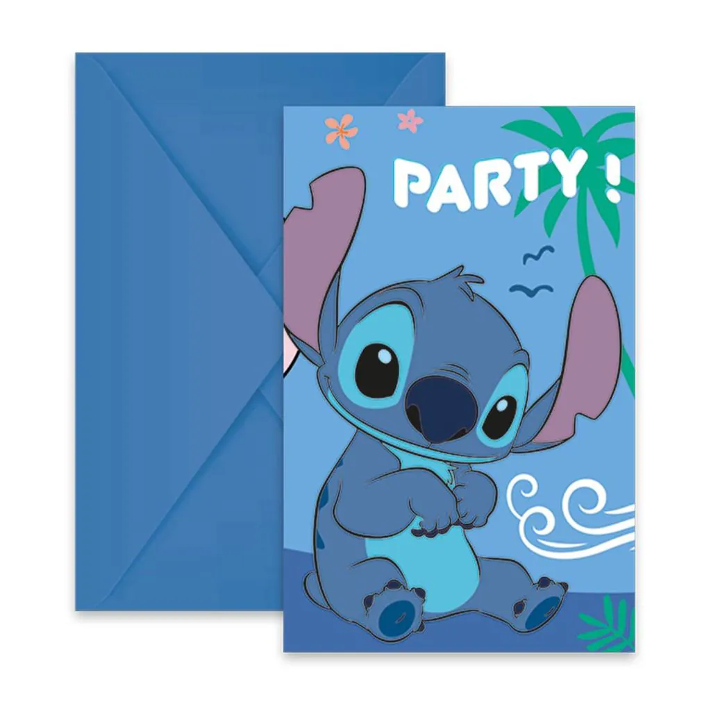 Indbydelser med Stitch