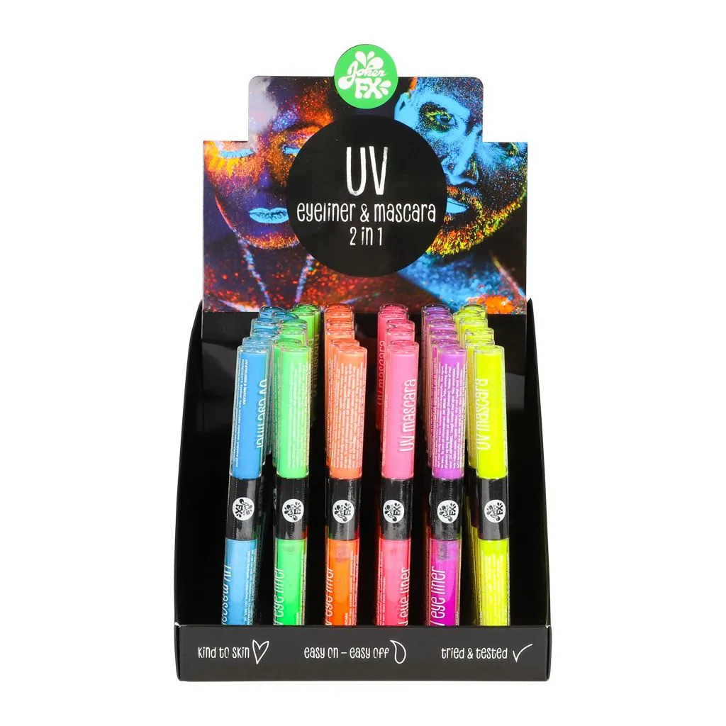 UV Neon Eyeliner & Mascara 2i1